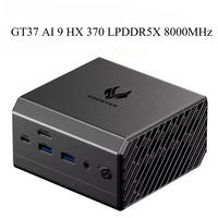 SZBOX GT37 Ryzen AI 9 HX 370 WIIF7 Mini PC 32GB on board LPDDR5X M.2 2280 PCIE 4.0*4 OCulink USB4 3-Screen  2.5G*2