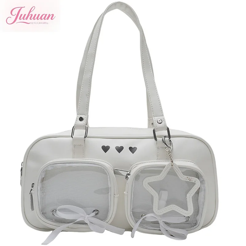 Original Japanese Lolita Cute Handbag Bag Ltabag Jk Uniform Bag Two-dimensional Comic Exhibition Double Pain Layer Shoulder Bags