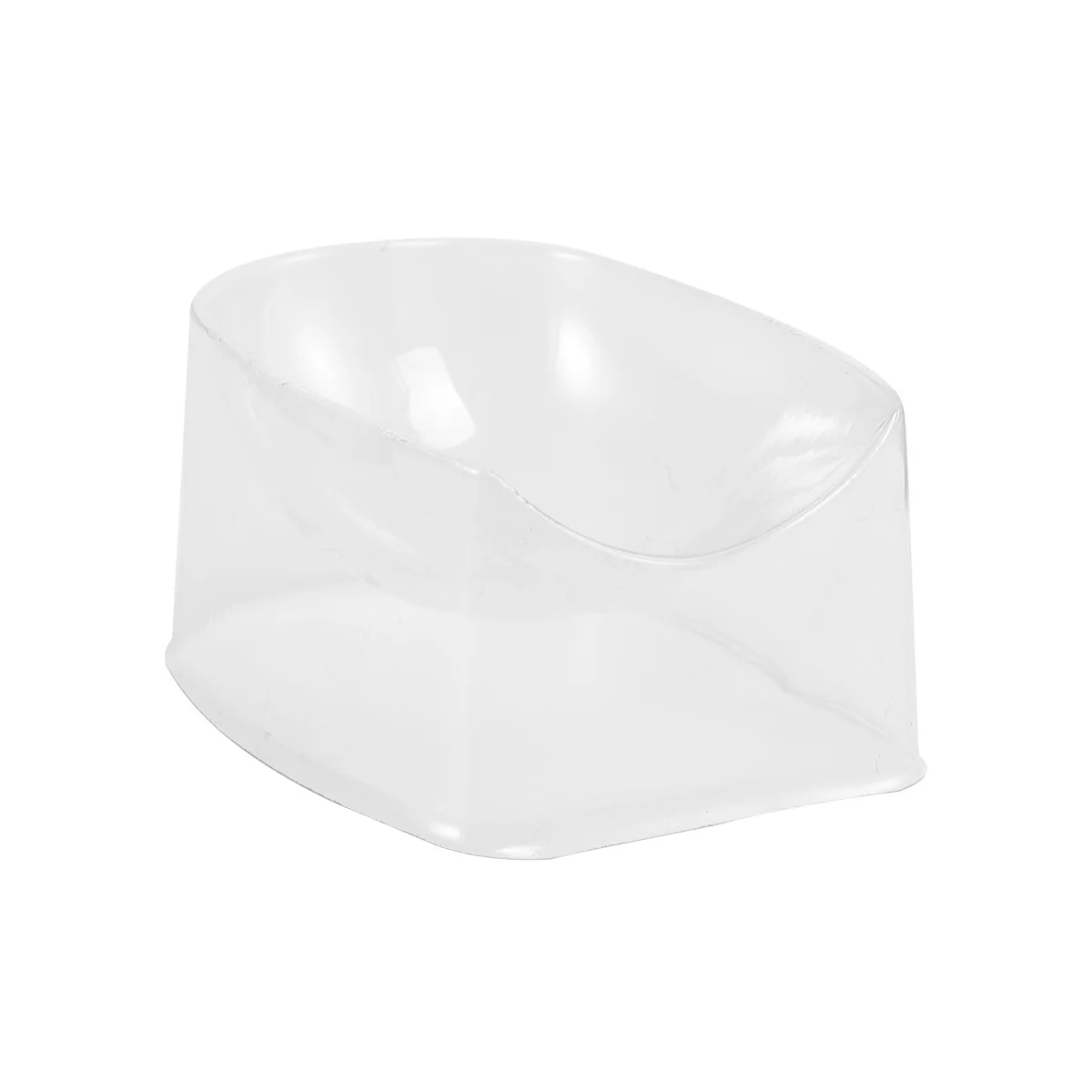 5 個のネイルパウダーコンテナ使い捨てネイルアートトレイ衛生的なマニキュアセットアップ家庭やサロンの装飾用マニキュアトレイ