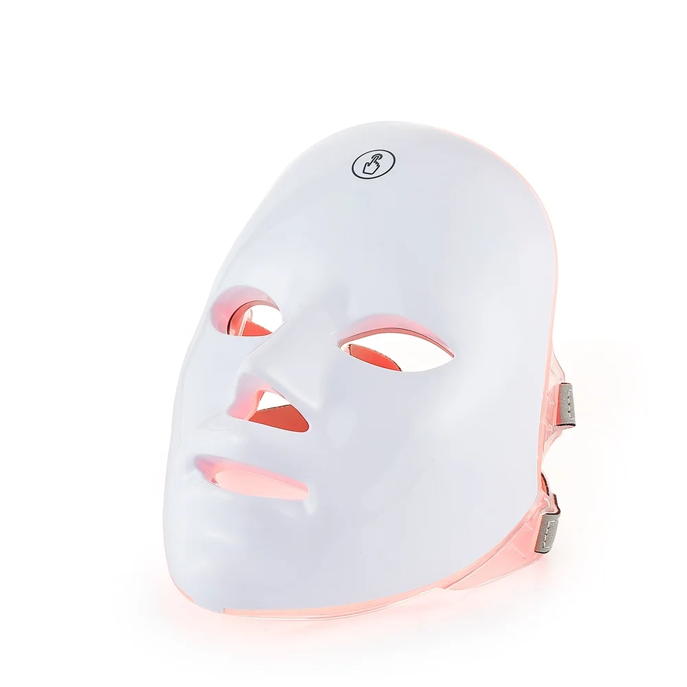 Wireless LED Face Mask 7 Colors Rechargeable Portable Facial Mask Skin Rejuvenation Skin Care Beauty Device