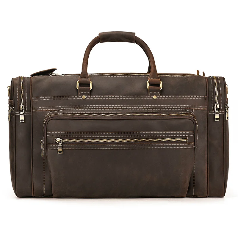 

Handbag Gym Travel Tote Man Fitness Packing Cube Sling Travel Tote Large Capacity Leather Bags Reistassen MHLXB