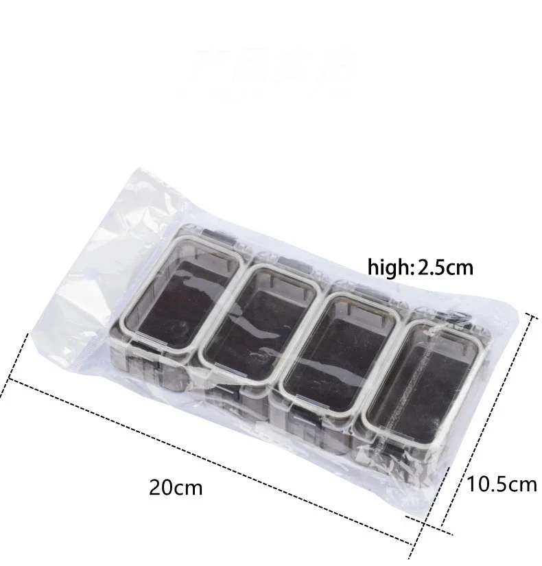 Wasserdichte Mini-Angelköderbox, modularer Werkzeugorganizer, versiegelter Zubehörbehälter – Detail 5