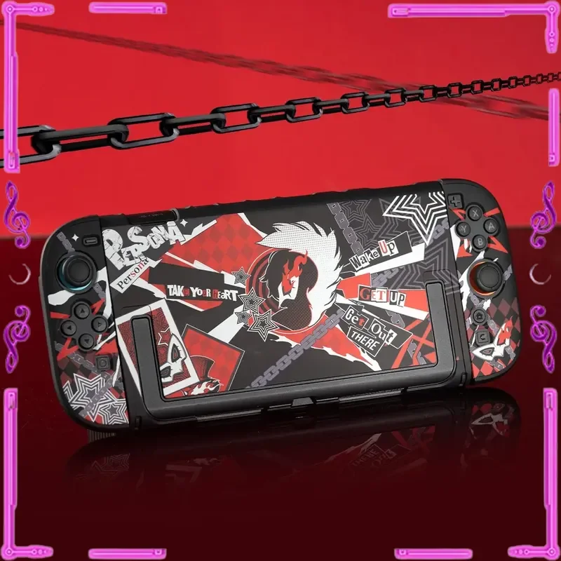 

2026 new Switch 2 Split Protective Case Persona 5 Themed Shockproof Game Console Cover Peripheral Accessories hot selling