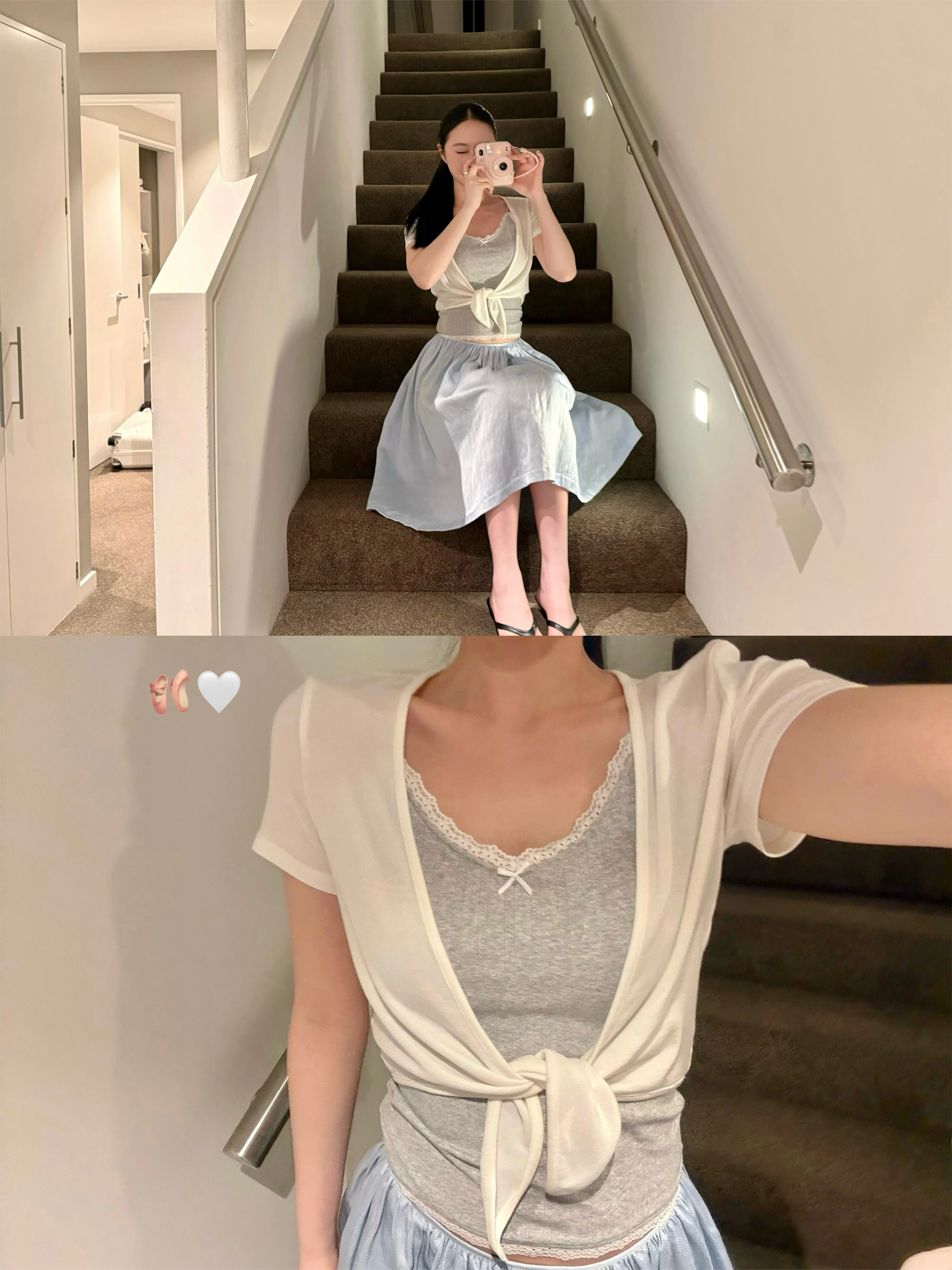 

ZhouMiao Adjustable Belted Woolen Cardigan Gentle Elegant Style Short Sleeve V-Neck Women's Shirt Comfortable Breathable Thin...
