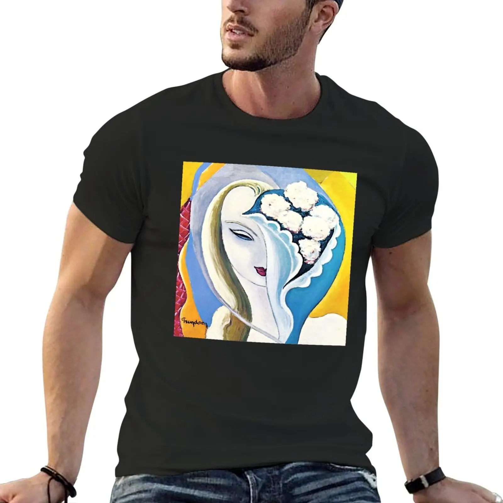 

New Layla Classic T-Shirt aesthetic clothes animal print shirt for boys blank t shirts summer tops t shirt men