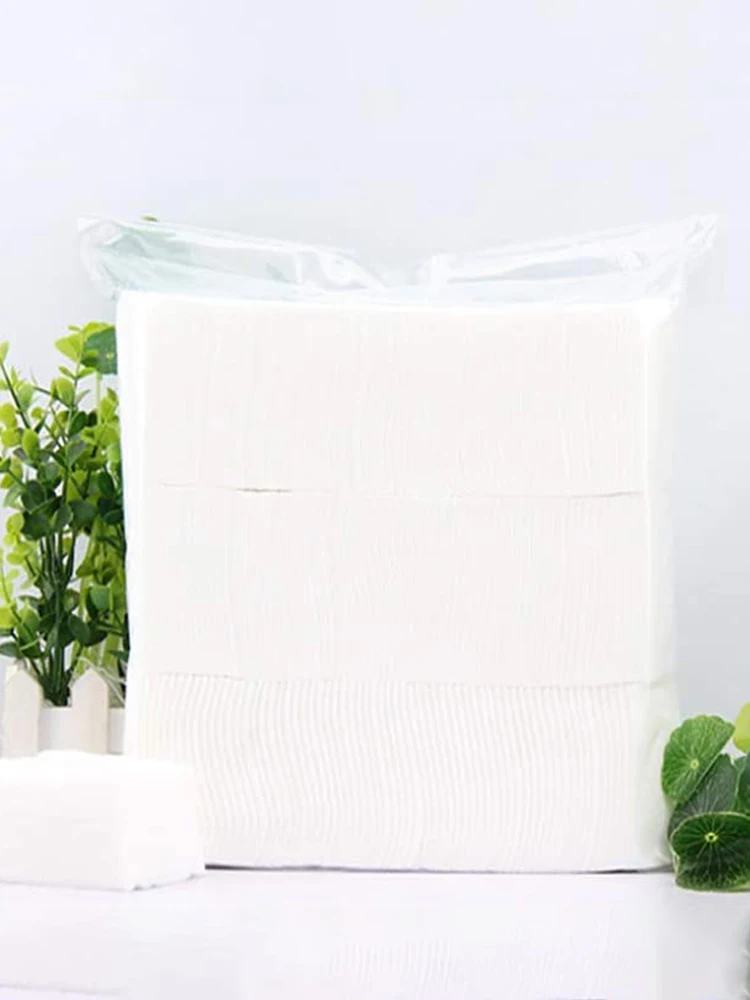 1200 Pezzi di Dischetti di Cotone Senza Pelucchi per Rimozione Trucco e Pulizia Viso