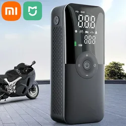 XIAOMI-MIJIA Injector De Ar Sem Fio Do Pneu, Bomba Automática, Bomba De Ar Elétrica Portátil, Compressor De Bicicleta E Inflator De Prancha, 7.4V