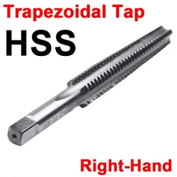 1Pcs 1/2-10 ACME Right Hand Tap 1/2x10 HSS Trapezoidal Tap Precise Thread Cutting Tool For Cast Iron/copper/brass/abrasive Steel