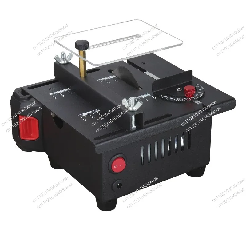 

Table Sawih Small Table Electric Circular Saw Cutting Machine Speed Angle Adjustable DIY Woodworking Cutting Complete Equipment