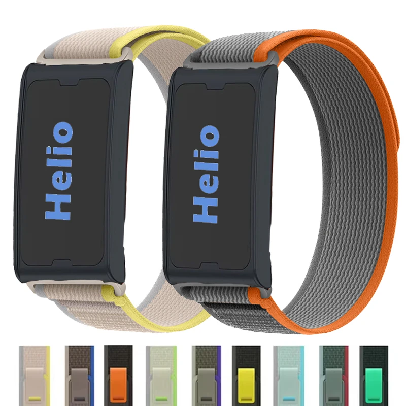 20mm 22mm Trail Loop For Amazfit Helio/Bip 6 5 3 Pro/Balance 2 Nylon Wristband For Amazfit GTR 4 GTS 2 3 4 4 Mini/Cheetah Round