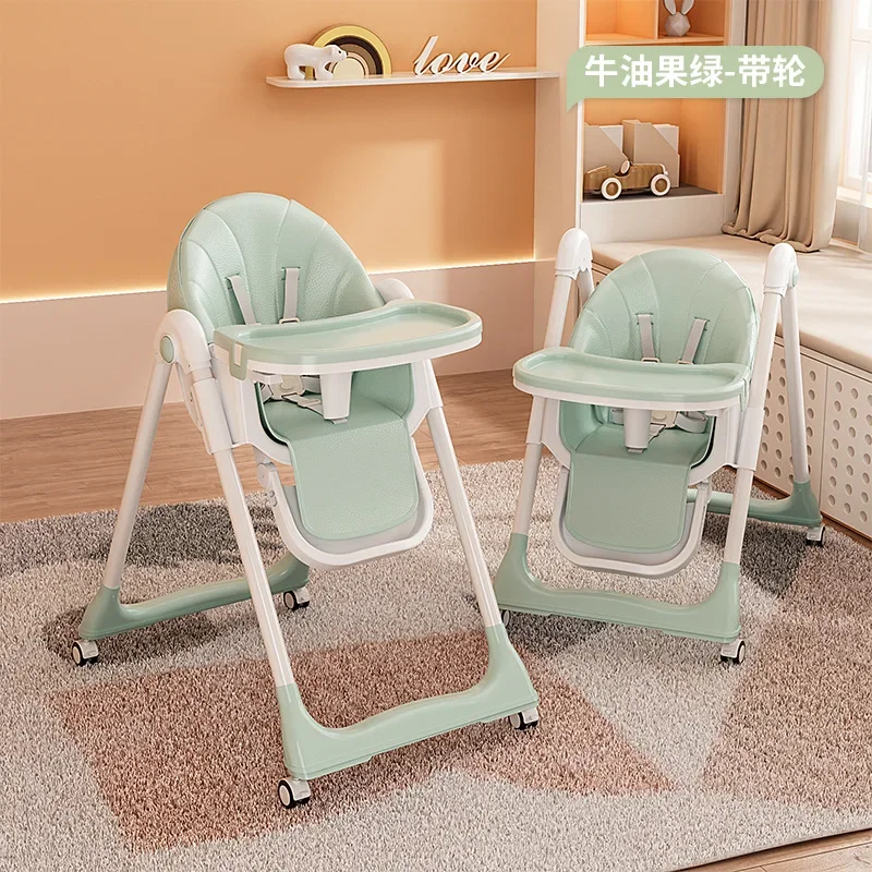 Chaise de Salle à Manger Multifonctionnelle et Pliable pour Bébé, Table et Chaise Réglables pour Enfants, Recommandé pour la Maison