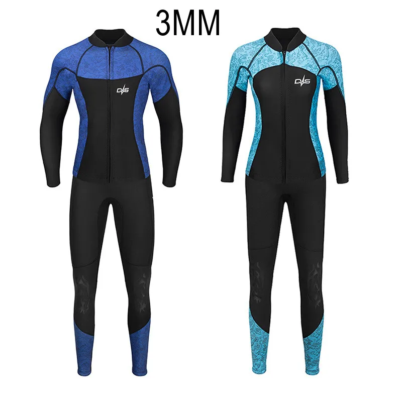 Adults Neoprene 2Pcs Keep Warm Spearfishing Keep Warm Diving Jacket Pants Scuba UnderWater Hunting Kayaking Drift Swim WetSuit