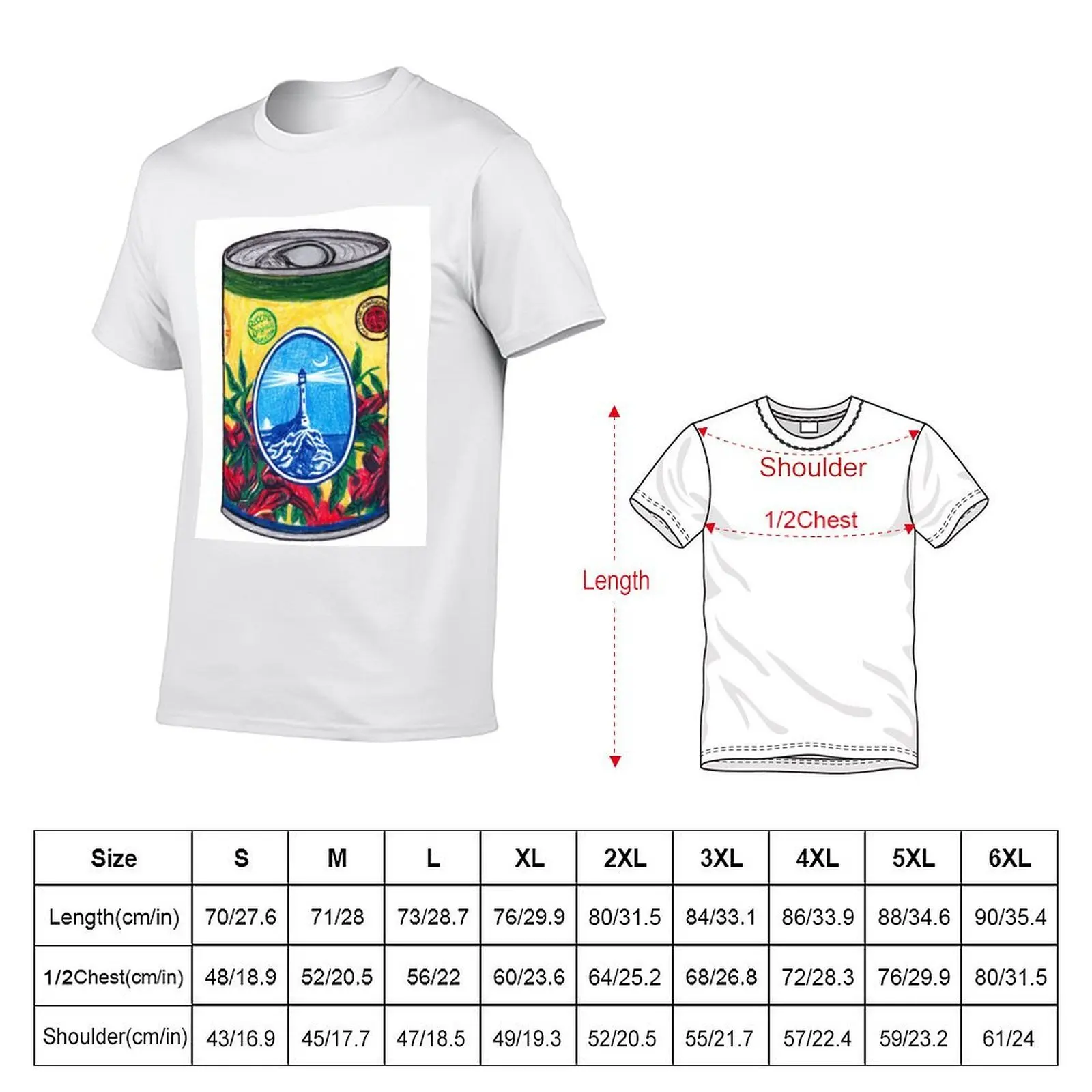 Harissa Paste Can illustration T-Shirt funny gifts oversize t-shirts man clothes for men