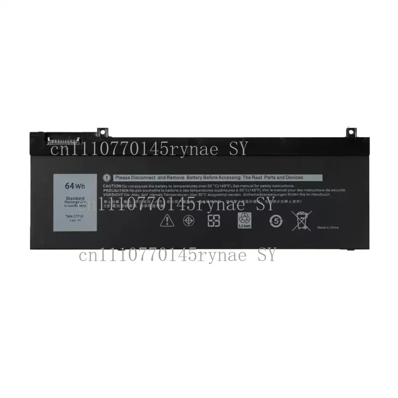 

5TF10 Laptop Battery For Dell Precision 7M0T6 NYFJH 0H6K6V 7330 7530 7540 7730 7740 7.6V