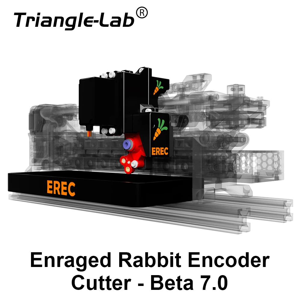 

Резак для энкодера Trianglelab Enraged Rabbit-Beta 7,0, простой резак для нити для потрясающего настройки ERCF так далее меньше важных