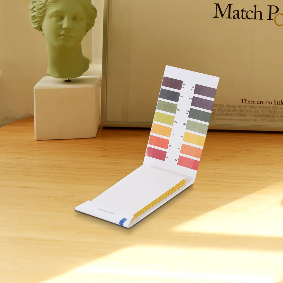 10Set PH Test Paper 1-14 Accurate Acid Base Testing Strips Precise PH Testing Paper with Color Chart Waterproof Dustproof
