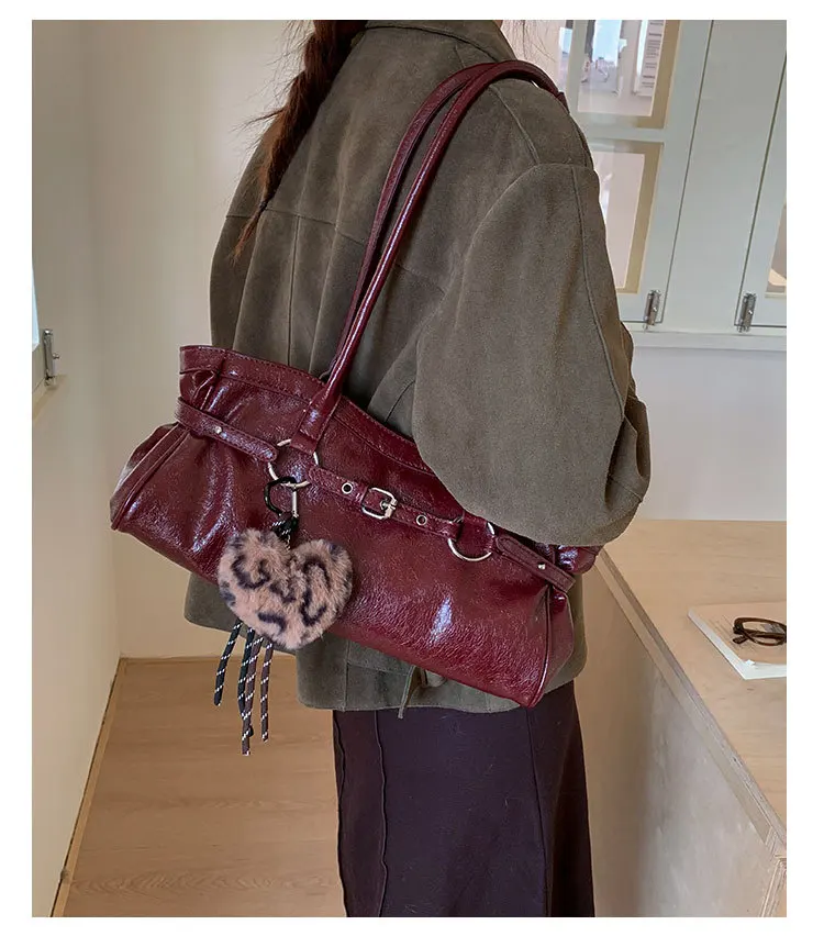 Brand Women Fashion Tote Bag Designer Female Large Capacity Handbag High Quality Leather Shoulder Crossbody bag Underarm satchel