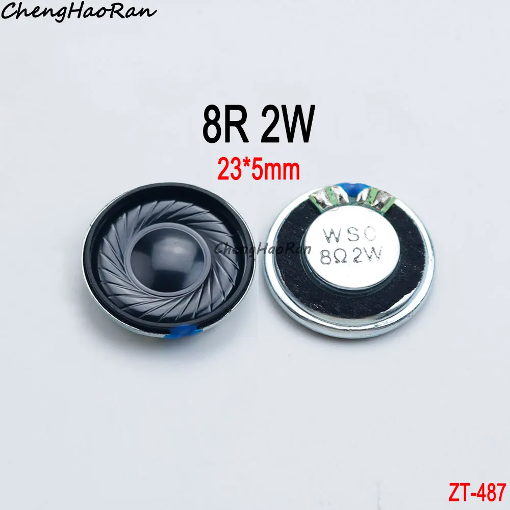 2 Pcs 8R 32R 0.5W 1W 2W Speakers Mini Ultra-thin Horn Speaker Diameter 20/23/26/32/36/40/50 MM Small loudspeaker Speaker