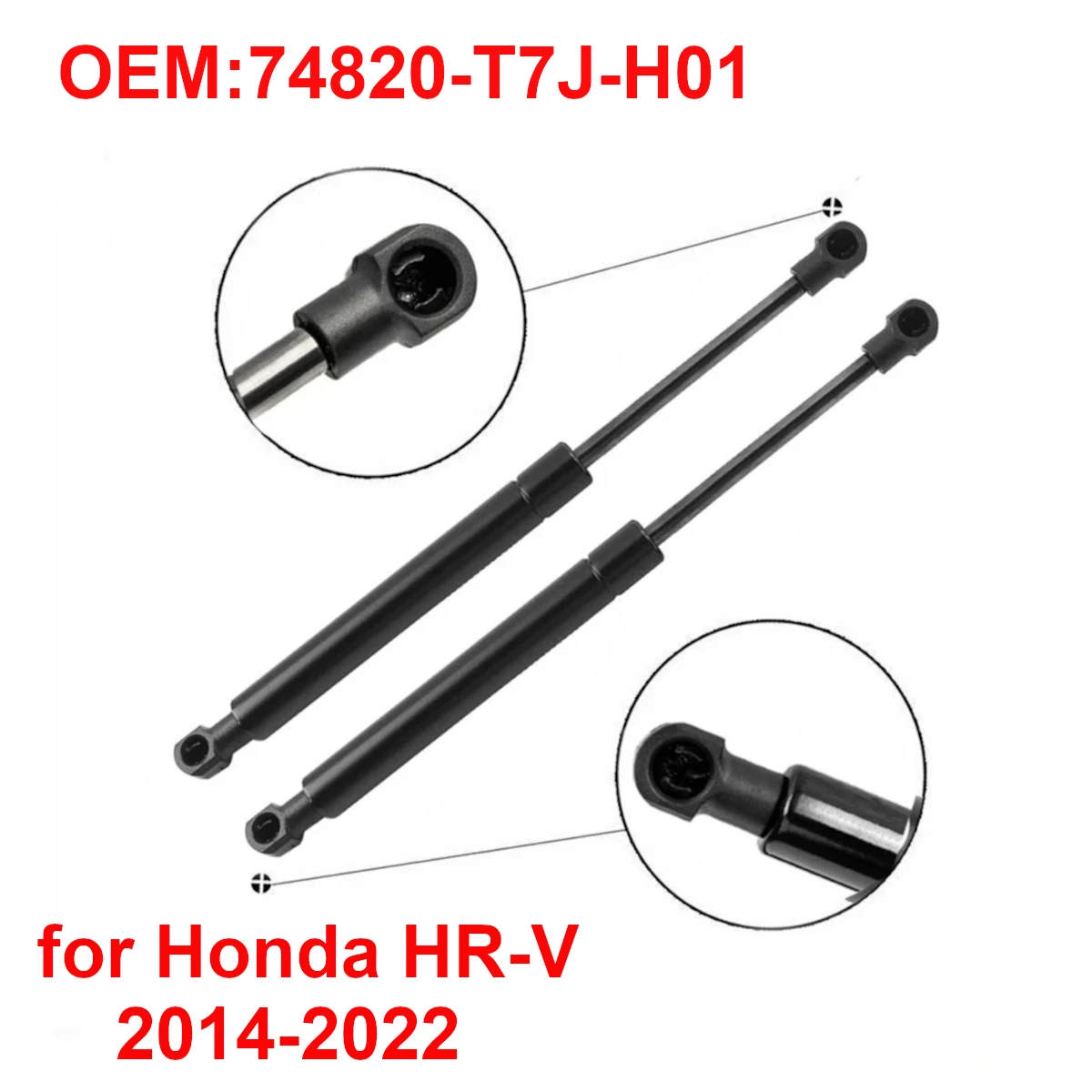 

Car Rear Tailgate Gas Strut Bars Damper Shock Lift Supports 74820T7JH01 for Honda Vezel HRV HR-V 2014-2022