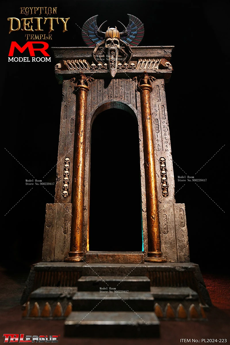 TBLeague PL2024-223 1/12 Egyptian Deity Temple Model Scene Background Props Fit 6'' Soldier Action Figure Body