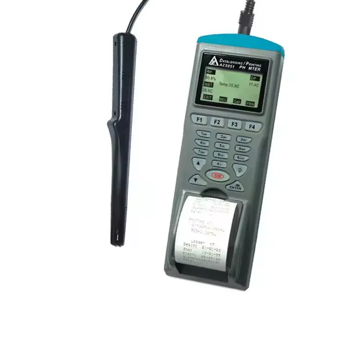 AZ9851 Thermo-hygrometer Temperature and Humidity Recorder Datalogger List Type With Printer External