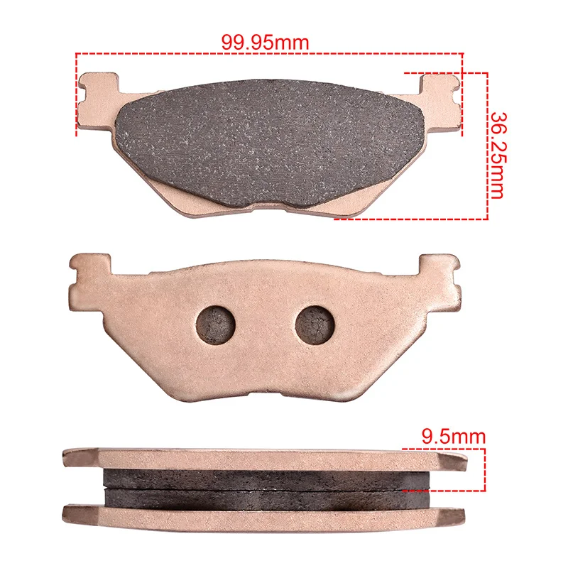 Motorcycle Front Rear Brake Pads Kit For YAMAHA SCR 950 Scrambler 2017-2020 XV 950 Bolt 2014-2018 XV 950 R 2014-2020 XVS 950 A view 6