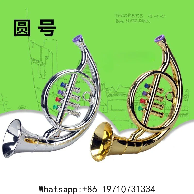 Simulation Music Saxophone Children's Toy Musical Instrument Horn Trumpet Clarinet Horn Stage Performance Prop Model
