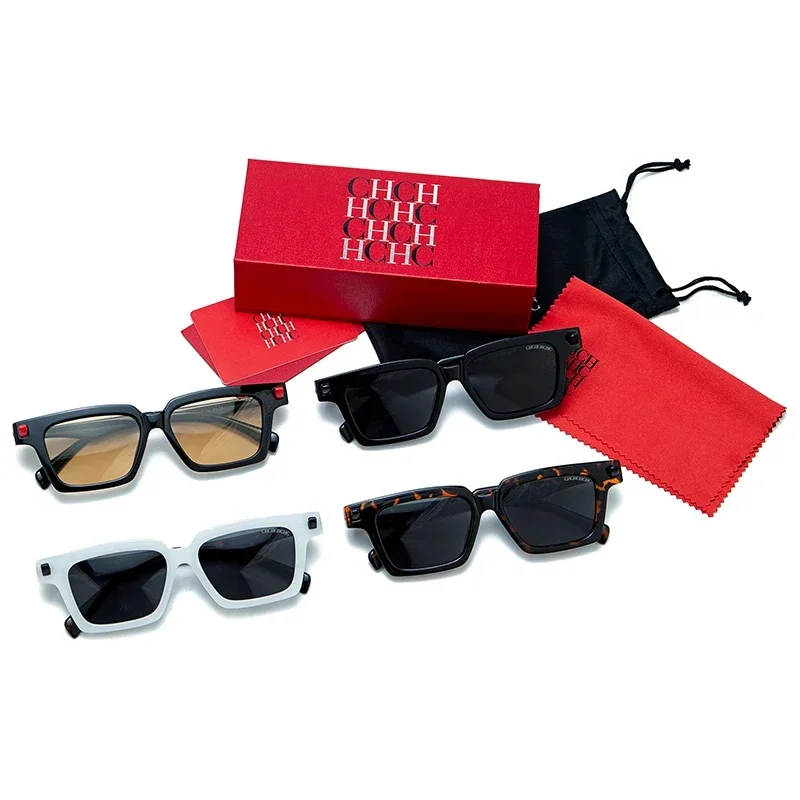 

CH Fashion Versatile Elegant Large Frame Lightweight Luxury Unique Design Beach Women Sunglasses