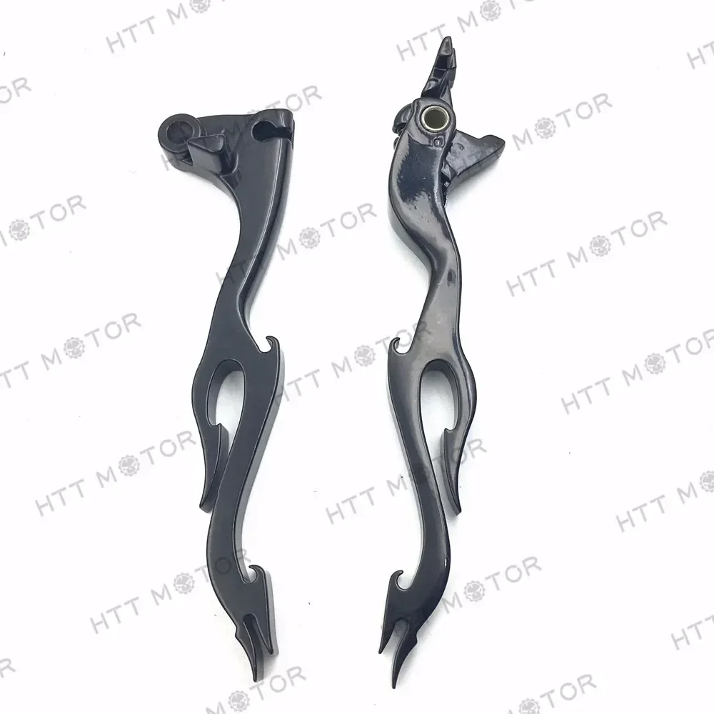 Brake Clutch Flame Levers for Kawasaki 2000-2004 ZX6R ZX6RR ZX636 ZX9R ZX10R ZX12R Aftermarket Motorcycle Parts