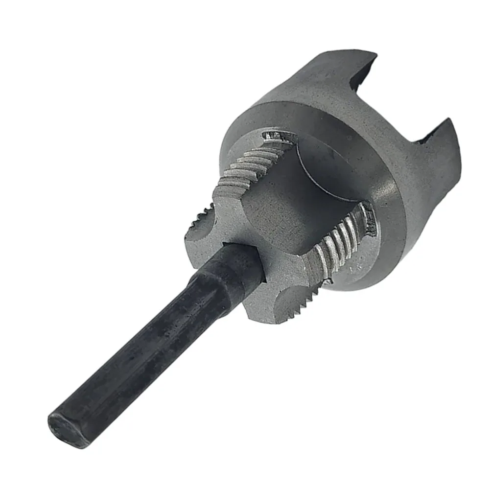 Ferramenta para tubos de 3 e 4 polegadas, 25mm para tubos de 3 e 4 polegadas, ferramenta de corte de rosca, solução de encanamento eficiente, capacidade de rosqueamento externo