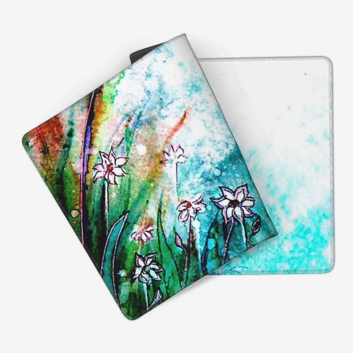 Large Mouse Pad Dragonfly And Daisy Flower Gamer PC Laptop Mats Keyboard Carpet Computer Gaming Office Accessories Desk Mat