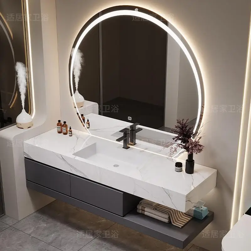 

Display Organizer Cupboard Storage Mirror Accessories Toilet Partitions Luxury Bathroom Cabinet Modern Gabinete Trendy Furniture