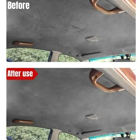 Biltaktyg Sky Innertakstyg för bilklädsel lastbilsinredning modifiering reparation mocka innertakstyg med svamp 10 best sales takskydd - №5