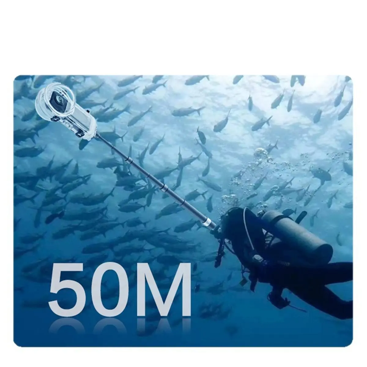 Digital Essentials For X5 Dive Case Waterproof Protector Underwater 50M Diving Shell for Exploration