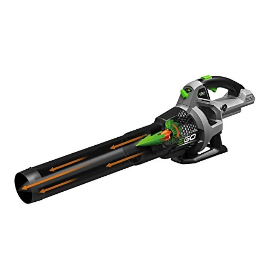 

110 MPH 530 CFM Variable-Speed Turbo 56-Volt Lithium-ion Cordless Electric Blower for Efficient Yard Cleanup and Outdoor Mainte