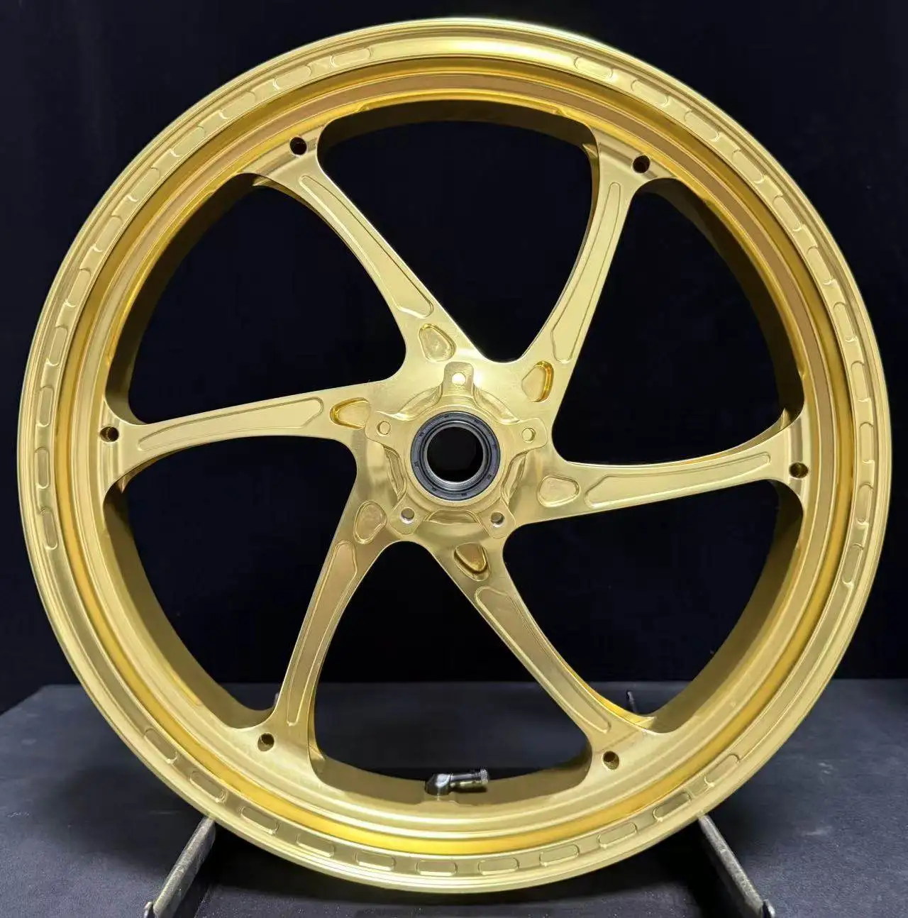 Suitable for CFMOTO 800NK Forged Wheel Hub - Custom CNC 6061-T6 Aluminum Alloy Motorcycle Racing Wheels 2022-2025