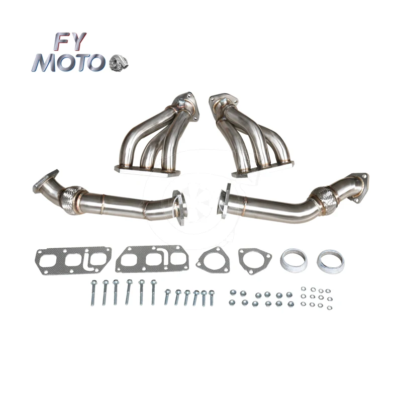 

Exhaust Header for VW GOLF MKV R32 MK4 with Flexible Pipe
