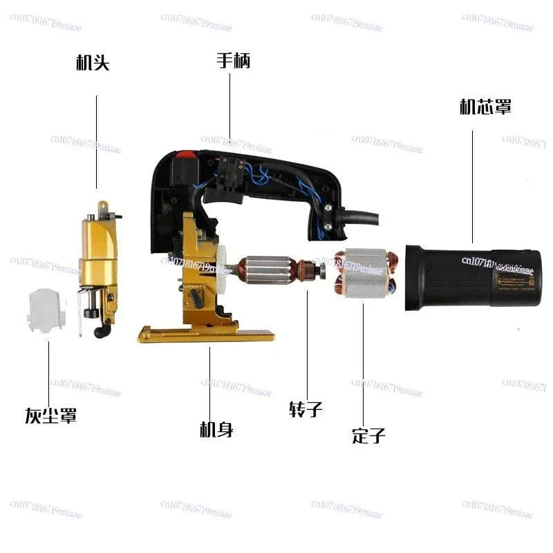 Curve Saw Electric All Copper Motor Household Woodworking Chainsaw Wire Saw Tools Industrial Grade Heavy Duty Cutting Saw Bag