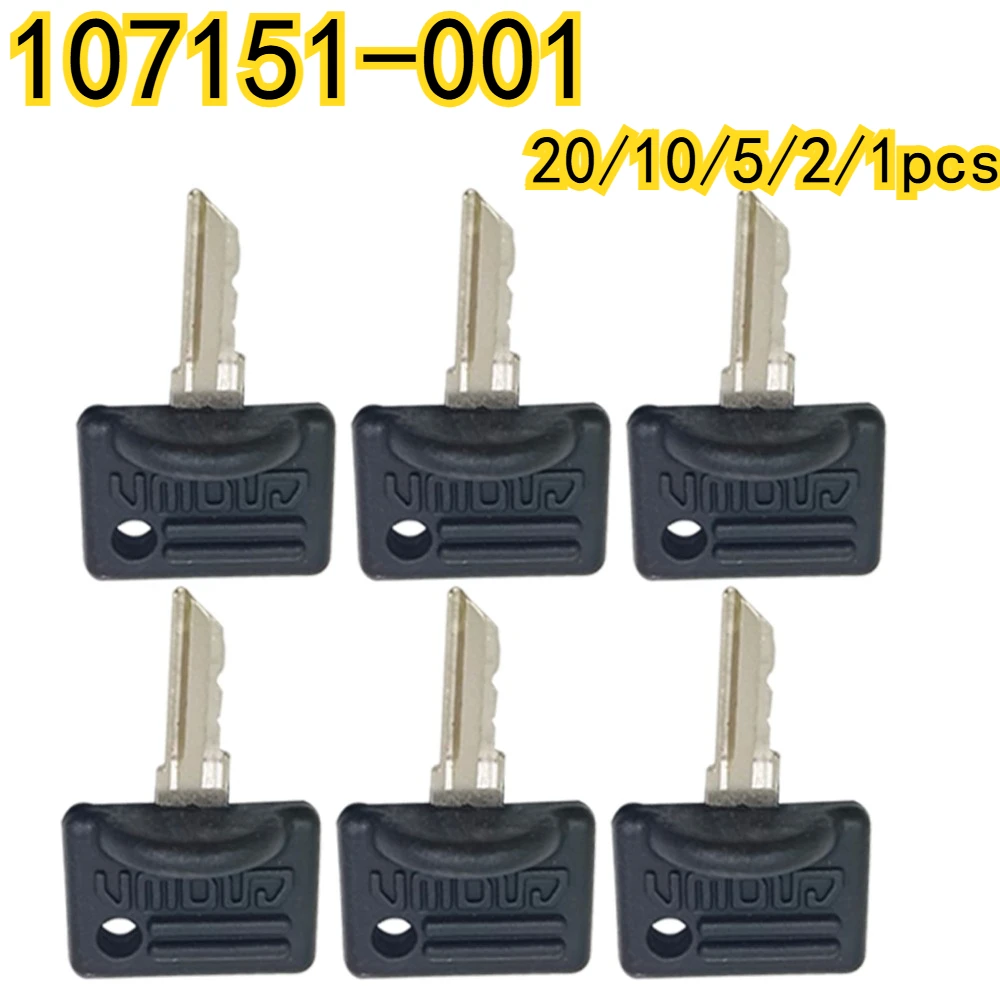 20/10/5/2/1piecs Unit Pack, Electric Forklift Replacement Key 107151-001 for Crown PE 3000 Series