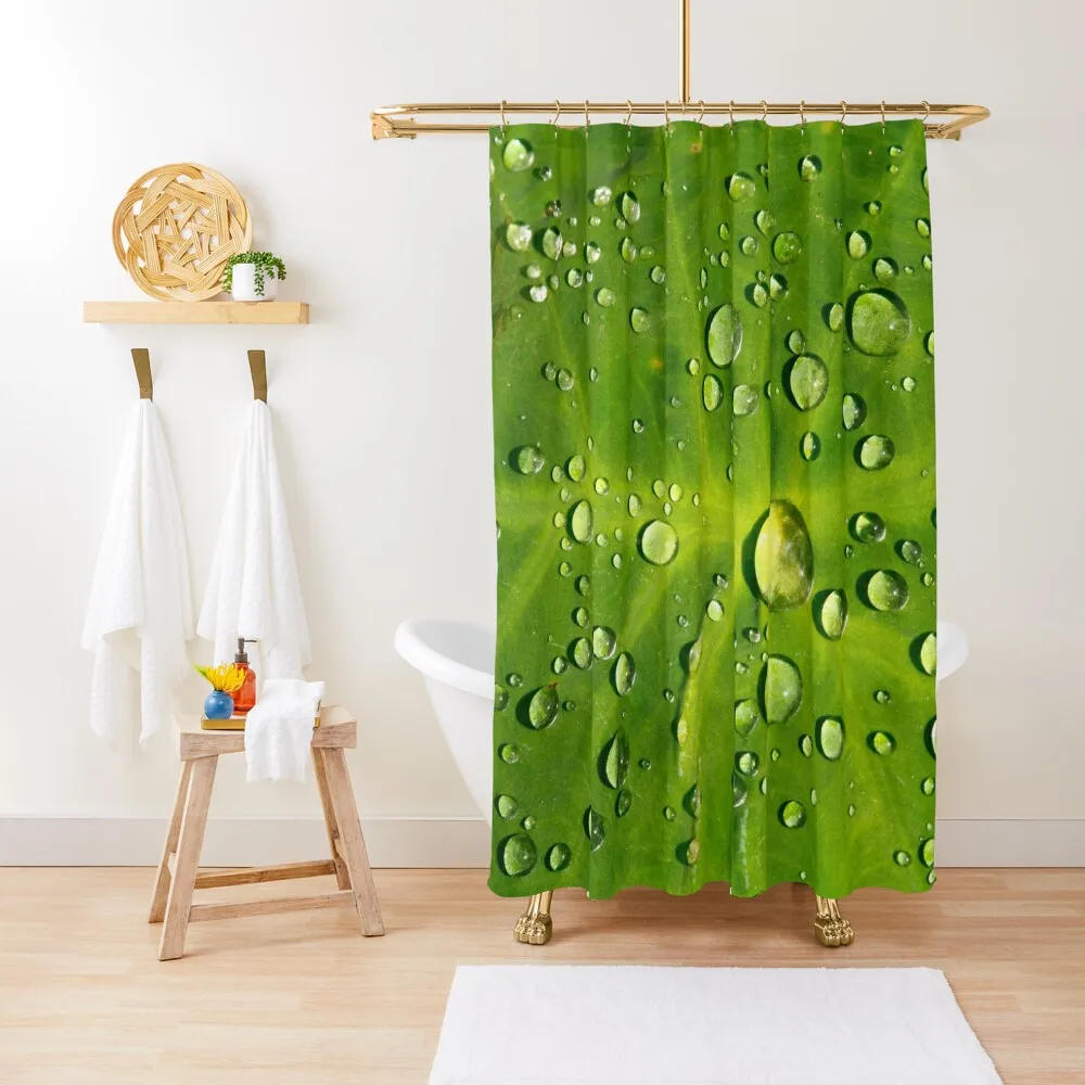 

Raindrops Shower Curtain Modern Bathroom Accessories Funny Shower Bathroom Accessorys Waterproof Fabric Bathroom Curtain