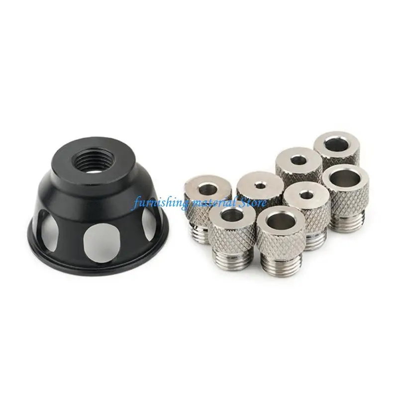 

Y5GD Vertical Drilling Fixture Aluminum Straight Corner Round Drill Drill Guide