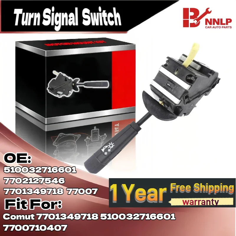 

Для переключателя указателя поворота в сборе для Comut 7701349718 510032716601 7700710407