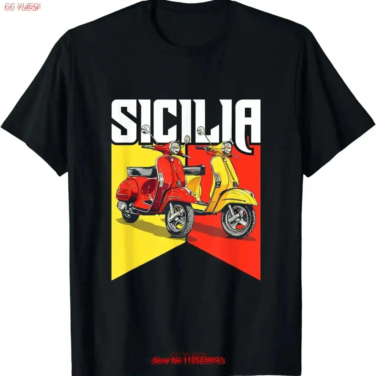 

NEW LIMITED Sicilian Flag T Shirt Motorcycle Vacation GifT S 3XL vintage Washed Stylish Top For Everyday Wear Soft Slightly