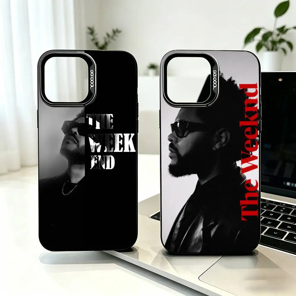 

The W-Weeknd-d X-XO Phone Case For iPhone 17,16,15,14,13,12,11 Plus,Pro Max,XS,Colorful Silver Black Cover