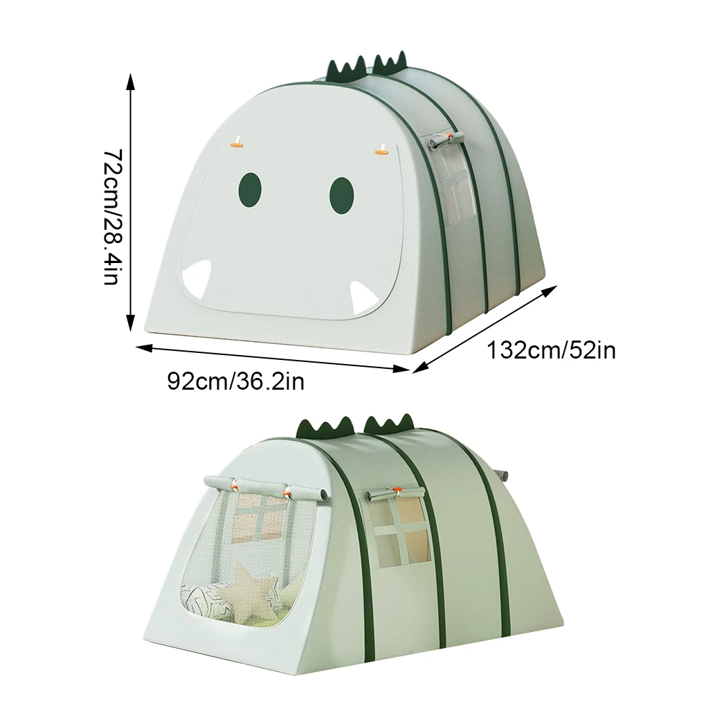خيمة لعب للأطفال خيمة صغيرة مقاومة للبعوض سريعة الفتح محمولة للاستخدام الداخلي والخارجي للأطفال نزهة لعب الأدوار التظاهري #6