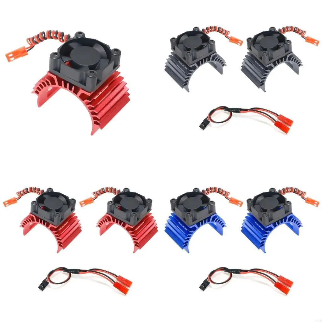 

36mm Remote Control Motor Cooling Fan Aluminum Alloy Twin Heatsink A2UB