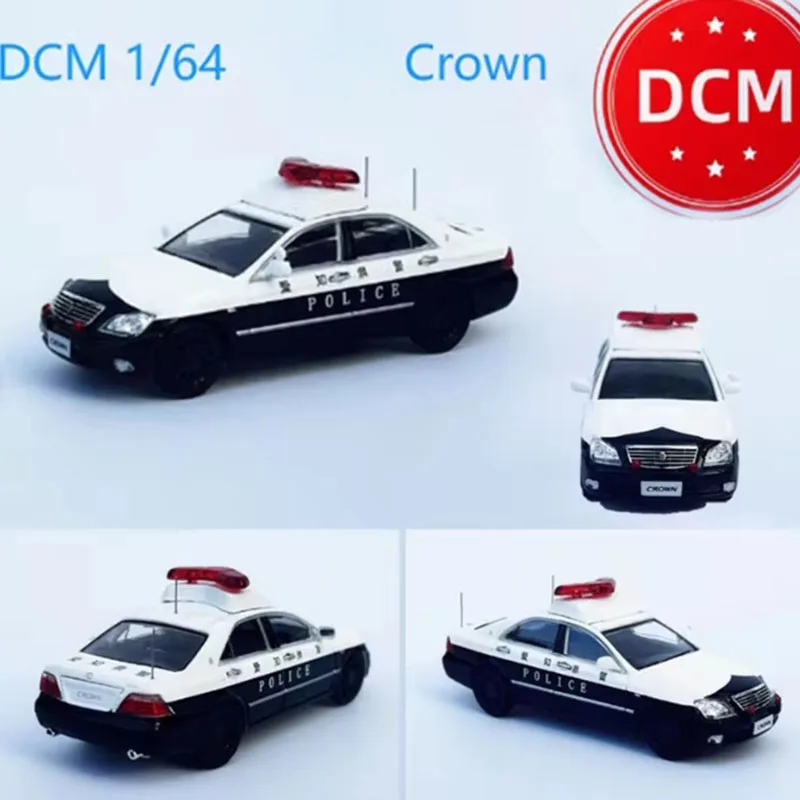 1/64 596 Model Ford Mondeo/Fusion/DCM 12th Generation Crown Police Alloy Car Mode Static Collection Decorated Holiday Gifts Toys