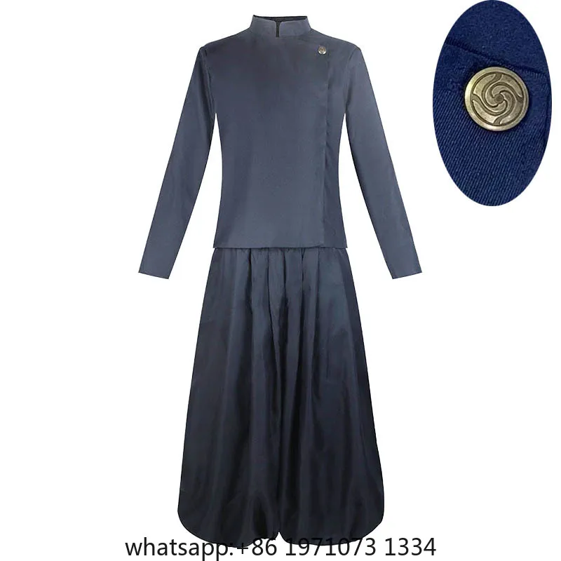 Geto Suguru Cosplay Kimono Robe Outfits Anime Costume for Halloween Party Comic Con Big Size Gejo Suguru Uniform