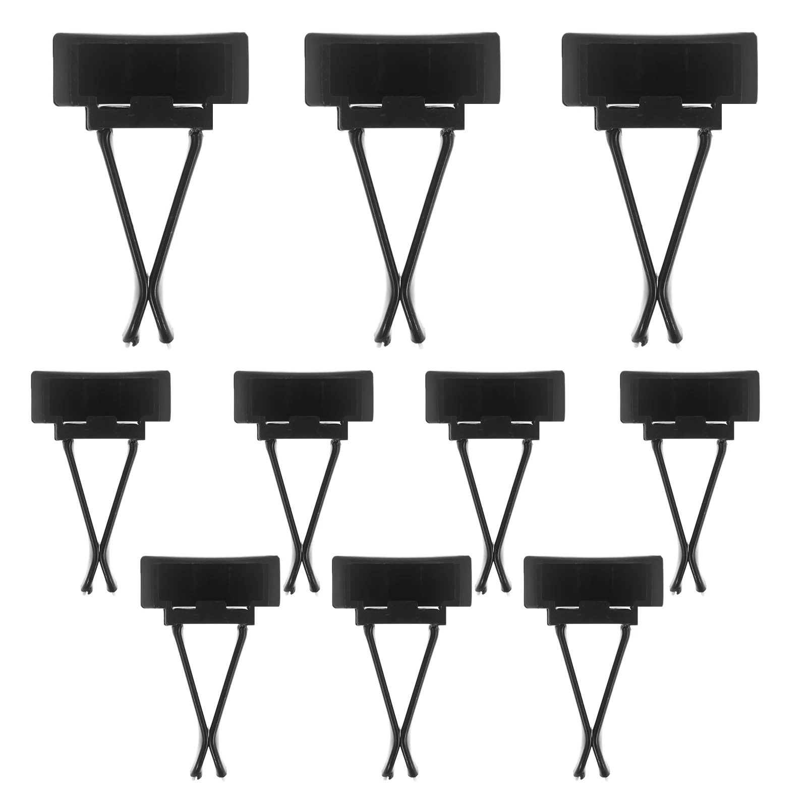 

10 pcs Car Perfume Clips Plastic Material Air Vent Holders Fragrance Pads Accessories Vehicle Aromatherapy Auto