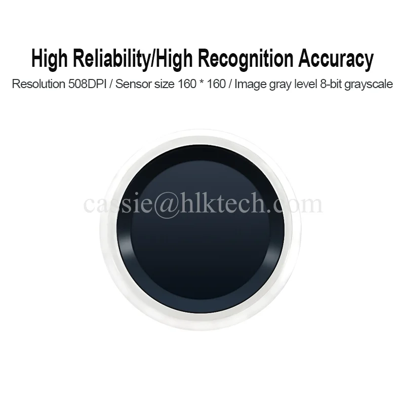 Hi-Link HLK-ZW0623 Fingerprint Identification Module High Resolution Capacitive Touch Fingerprint Door Lock Collection Sensor